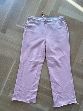 Cotton Citizen raw edge sweatpants size large